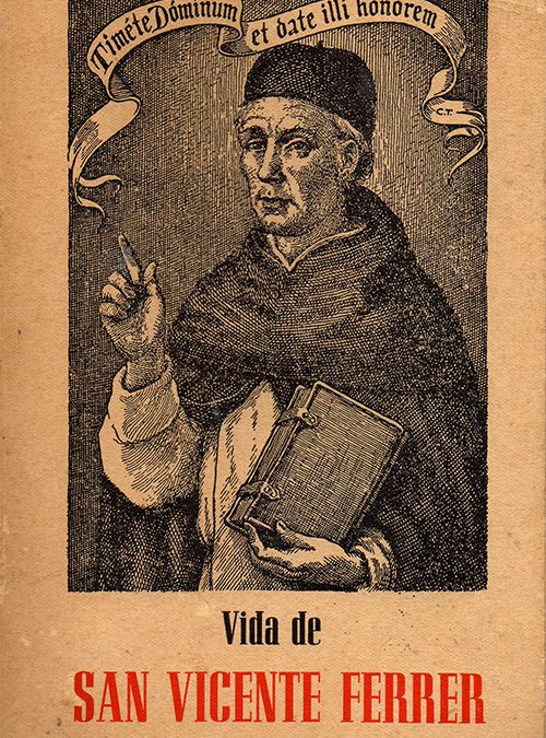 Vida de San Vicente  Ferrer