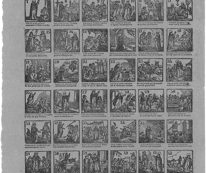 Vida de San Vicente Ferrer. Aleluya – Auca nº 57