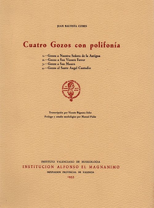 Cuatro gozos con polifonía.