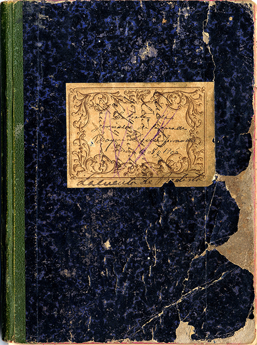 Libro de cuentas de la almazara de l’amo Roc, de los años 1905 a 1907. (4 volúmenes)