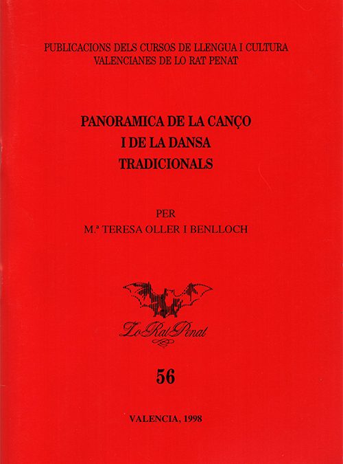 Panorámica de la cançó i de la danza tradicional